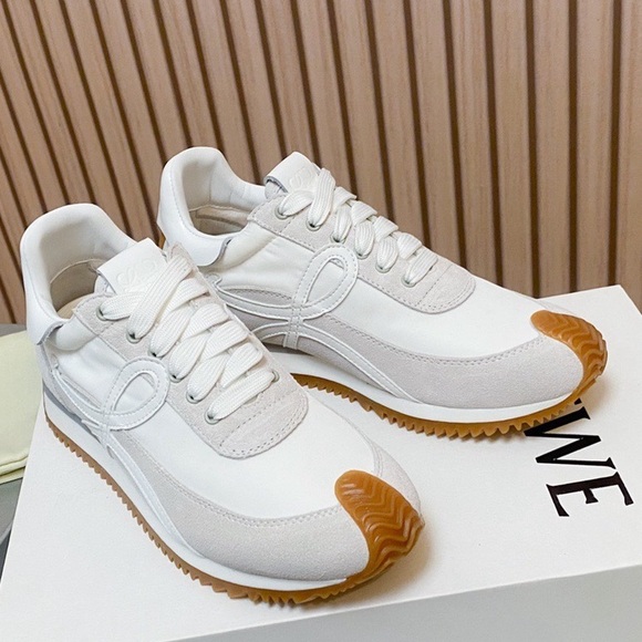 Meet the Posher Shoes - Loewe Women’s White Sneakers
